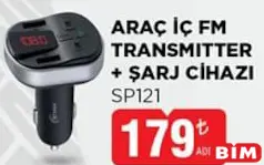 SPACE24 SP121 ARAÇ İÇİ FM TRANSMİTTER + ŞARJ CİHAZI SPACE24 SP121 ARAÇ İÇİ FM TRANSMİTTER + ŞARJ CİHAZI